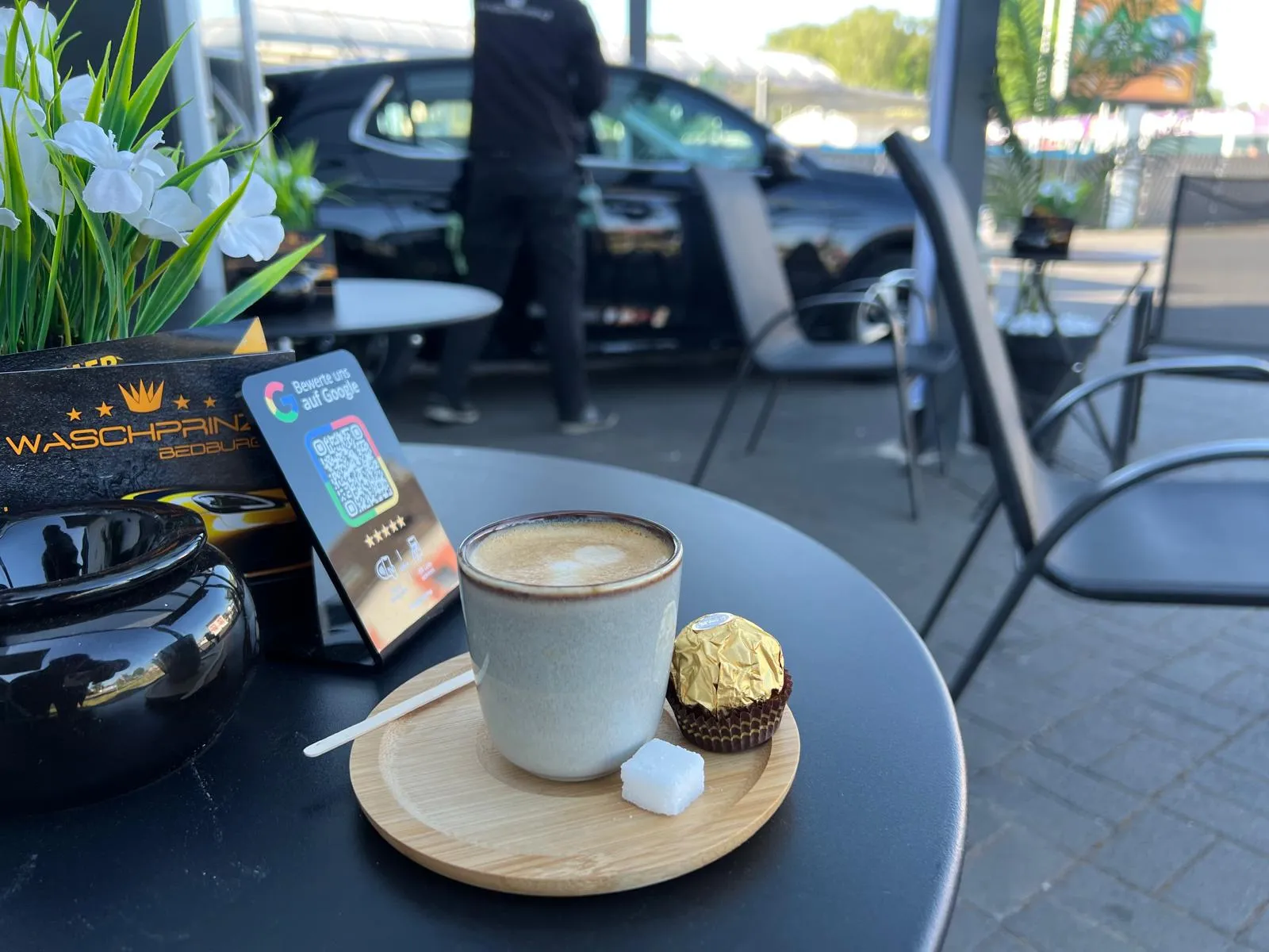 Waschprinz Team bei der Arbeit